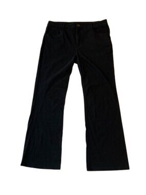 Halara Flex Mid Rise Casual Bootcut Jeans Pockets Womens XL Black